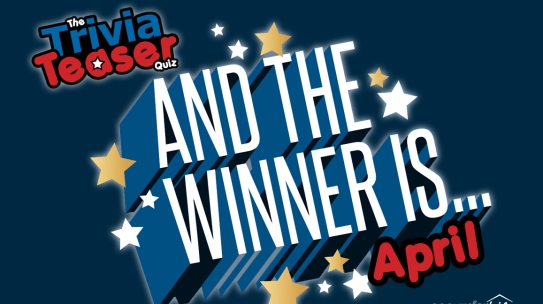 April Trivia Teaser Winner