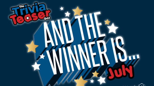 July Trivia Teaser Winner